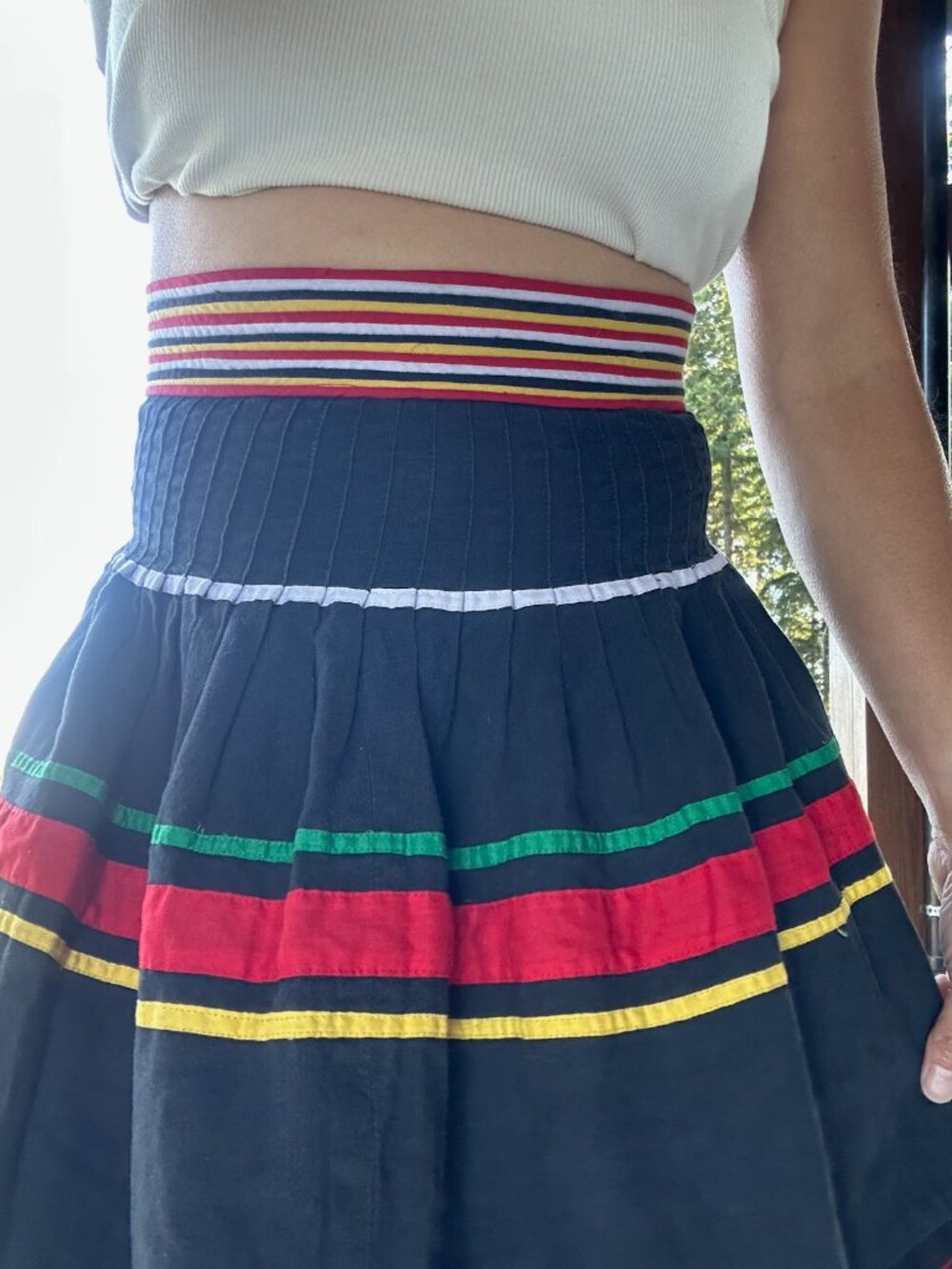 Handmade Ribbon Skirt - Picture 3 of 10